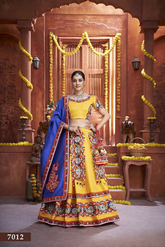 Art silk Lehanga